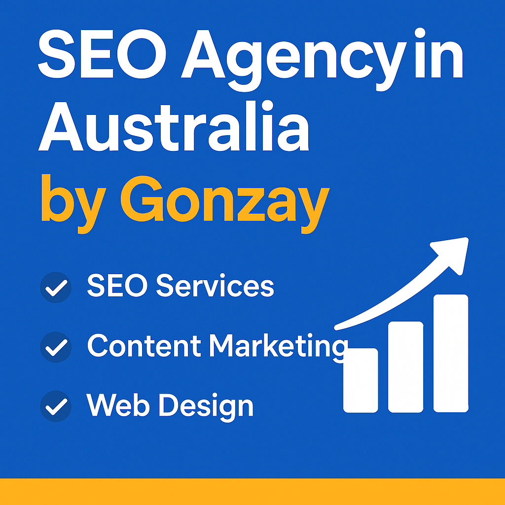 SEO Agency in Australia by Gonzay
