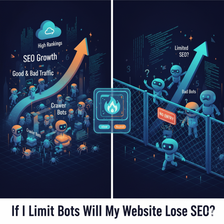If I Limit Bots Will Me Website Lose SEO?