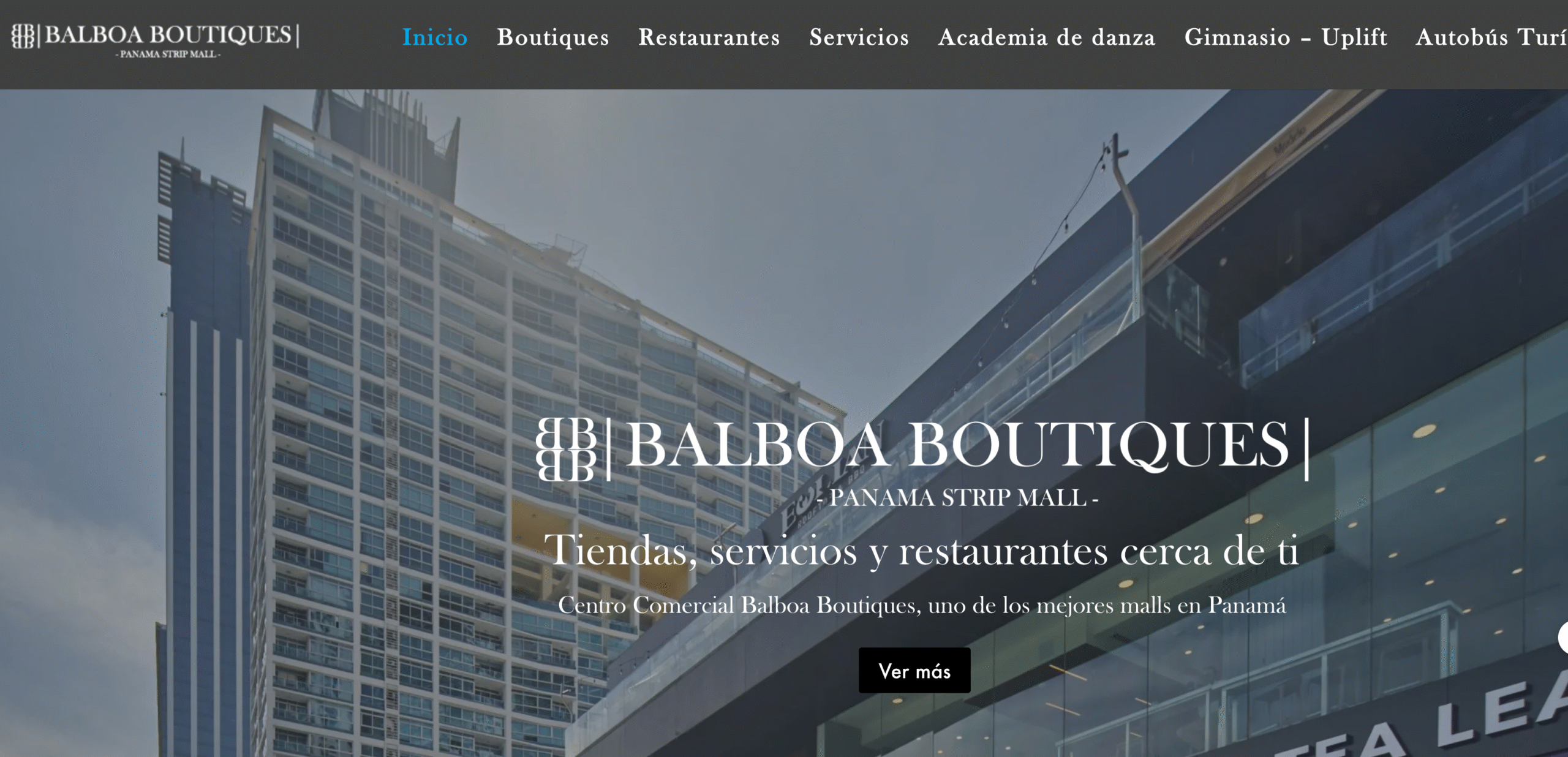 Balboa Boutiques Website